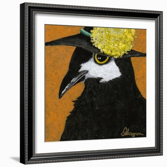 You Silly Bird - Marty-Dlynn Roll-Framed Art Print