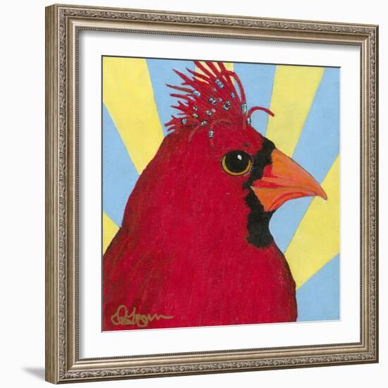 You Silly Bird - Mo-Dlynn Roll-Framed Art Print