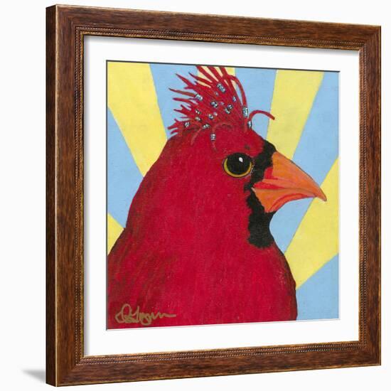 You Silly Bird - Mo-Dlynn Roll-Framed Art Print