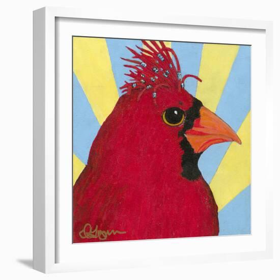 You Silly Bird - Mo-Dlynn Roll-Framed Art Print