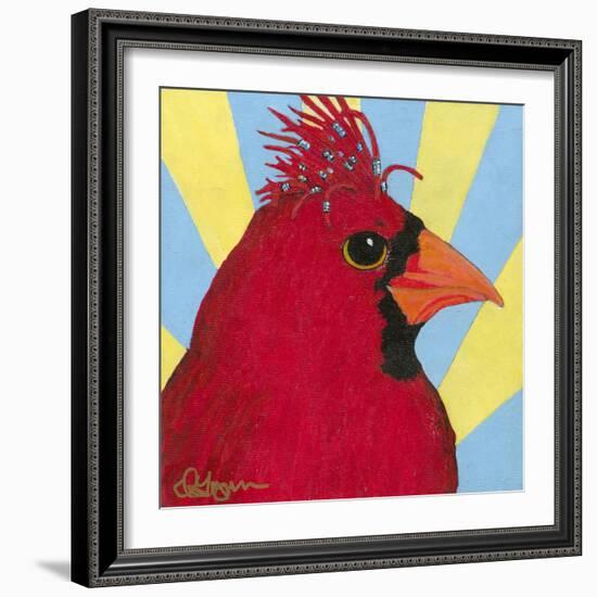 You Silly Bird - Mo-Dlynn Roll-Framed Art Print