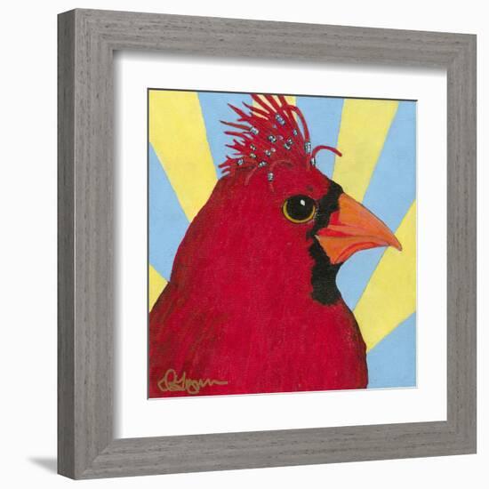 You Silly Bird - Mo-Dlynn Roll-Framed Art Print