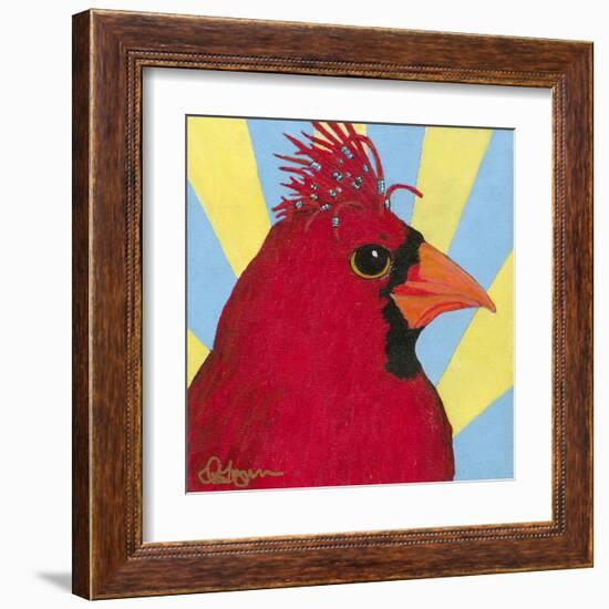 You Silly Bird - Mo-Dlynn Roll-Framed Art Print