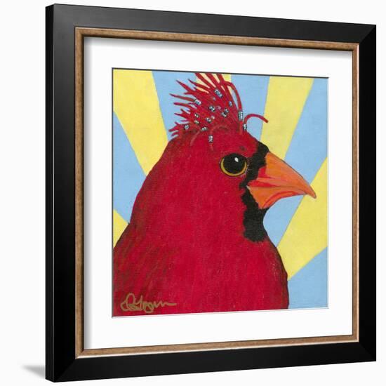 You Silly Bird - Mo-Dlynn Roll-Framed Art Print