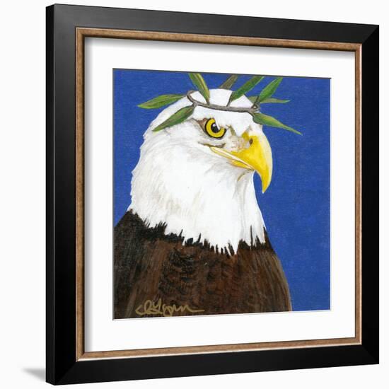 You Silly Bird - Pax-Dlynn Roll-Framed Art Print