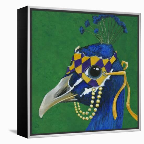 You Silly Bird - Tina-Dlynn Roll-Framed Stretched Canvas