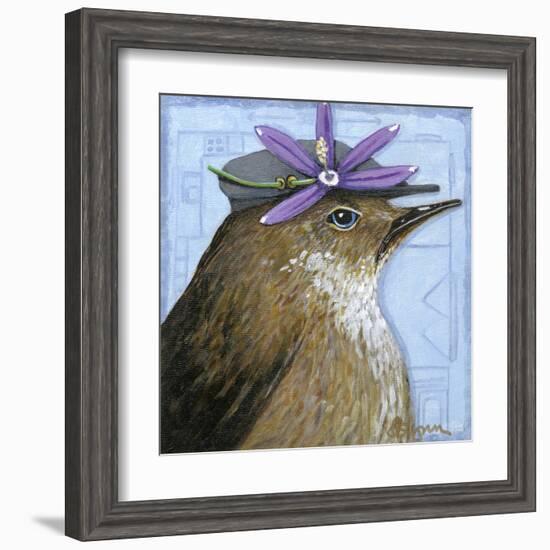 You Silly Bird - Walter-Dlynn Roll-Framed Art Print