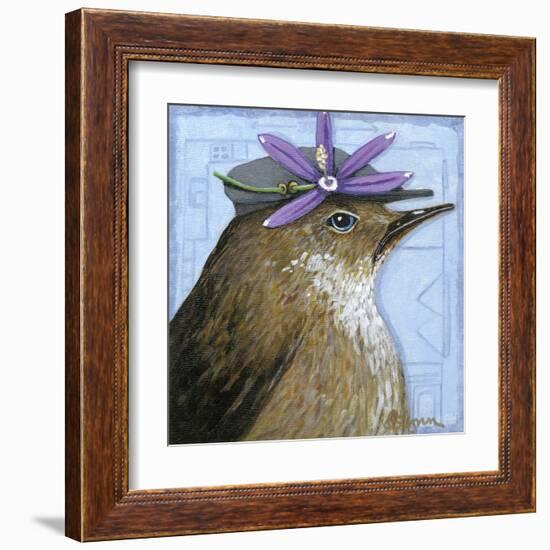 You Silly Bird - Walter-Dlynn Roll-Framed Art Print