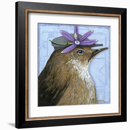 You Silly Bird - Walter-Dlynn Roll-Framed Art Print