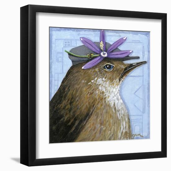 You Silly Bird - Walter-Dlynn Roll-Framed Art Print