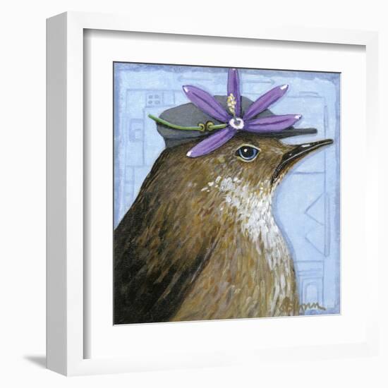 You Silly Bird - Walter-Dlynn Roll-Framed Art Print