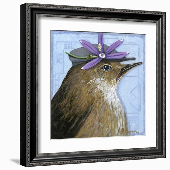 You Silly Bird - Walter-Dlynn Roll-Framed Art Print