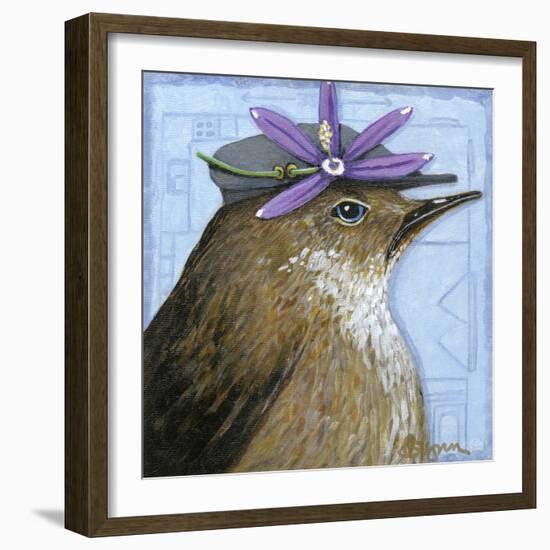 You Silly Bird - Walter-Dlynn Roll-Framed Art Print