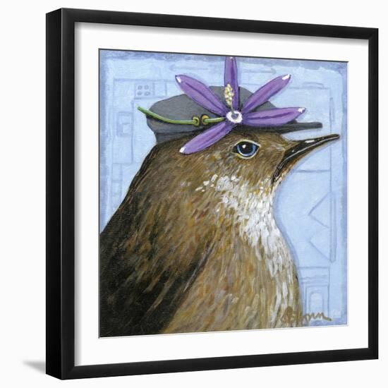 You Silly Bird - Walter-Dlynn Roll-Framed Art Print