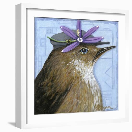 You Silly Bird - Walter-Dlynn Roll-Framed Art Print