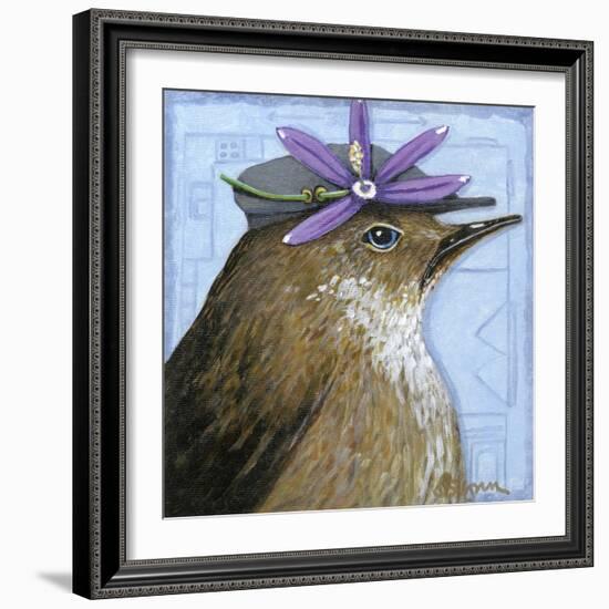 You Silly Bird - Walter-Dlynn Roll-Framed Art Print