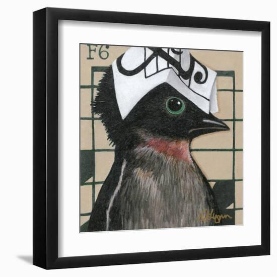 You Silly Bird - Will-Dlynn Roll-Framed Art Print