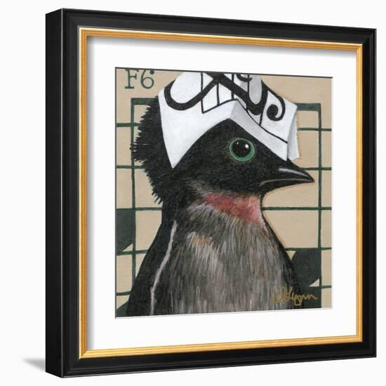 You Silly Bird - Will-Dlynn Roll-Framed Art Print