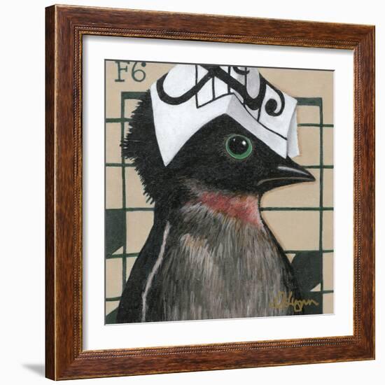 You Silly Bird - Will-Dlynn Roll-Framed Art Print