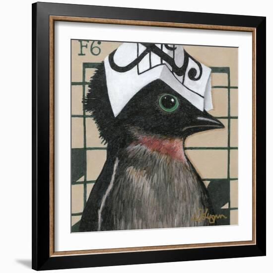 You Silly Bird - Will-Dlynn Roll-Framed Art Print