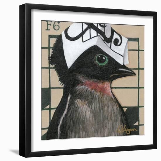 You Silly Bird - Will-Dlynn Roll-Framed Art Print