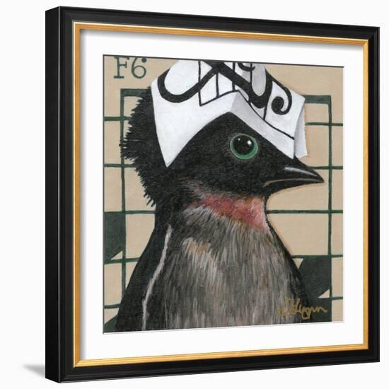 You Silly Bird - Will-Dlynn Roll-Framed Art Print