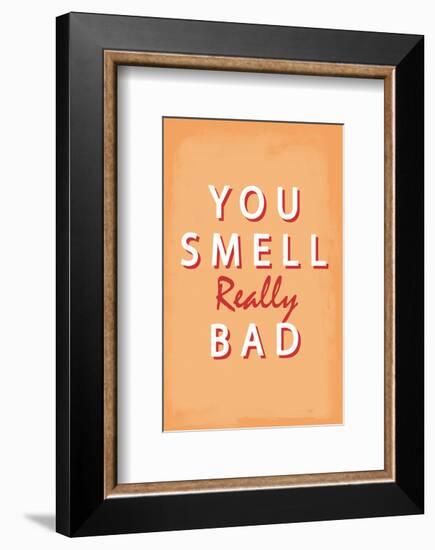 You Smell Really Bad - Tommy Human Cartoon Print-Tommy Human-Framed Giclee Print