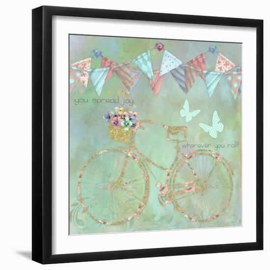 You Spread Joy-Tina Lavoie-Framed Giclee Print