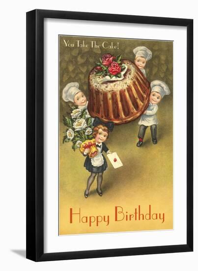 You Take the Cake-null-Framed Art Print