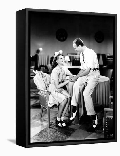 You Were Never Lovelier, Rita Hayworth, Fred Astaire, 1942-null-Framed Stretched Canvas