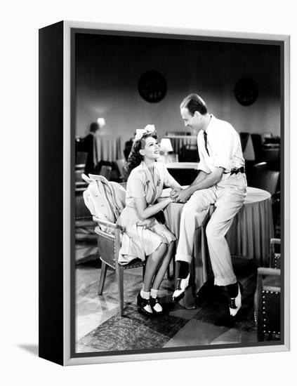 You Were Never Lovelier, Rita Hayworth, Fred Astaire, 1942-null-Framed Stretched Canvas