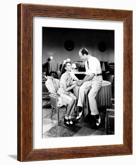 You Were Never Lovelier, Rita Hayworth, Fred Astaire, 1942-null-Framed Premium Photographic Print