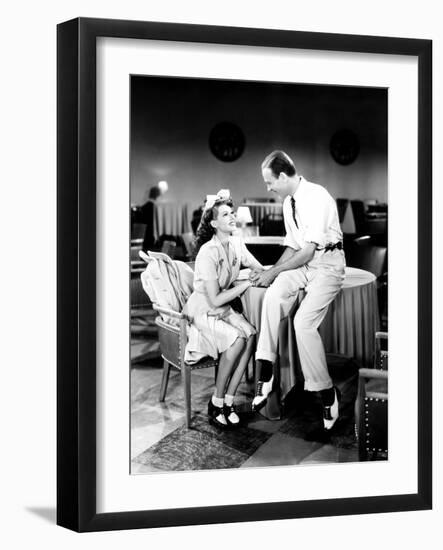 You Were Never Lovelier, Rita Hayworth, Fred Astaire, 1942-null-Framed Premium Photographic Print