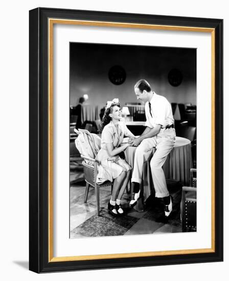 You Were Never Lovelier, Rita Hayworth, Fred Astaire, 1942-null-Framed Premium Photographic Print