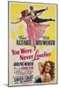 You Were Never Lovelier, Rita Hayworth, Fred Astaire, 1942-null-Mounted Art Print