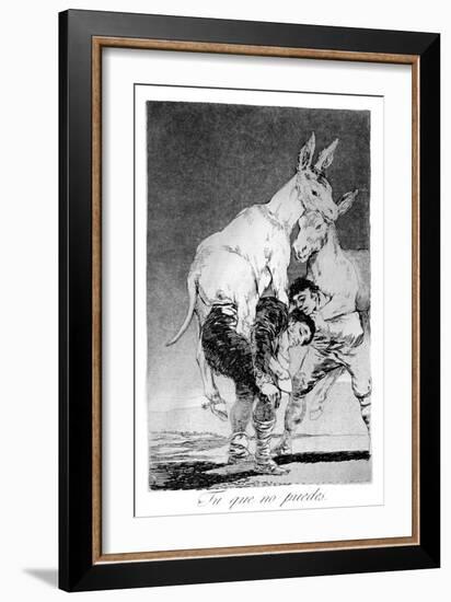 You Who Cannot, 1799-Francisco de Goya-Framed Giclee Print