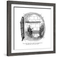 "You won' t believe how much I was paying for an apartment this size in Ne?" - New Yorker Cartoon-James Mulligan-Framed Premium Giclee Print