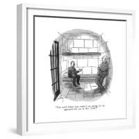 "You won' t believe how much I was paying for an apartment this size in Ne?" - New Yorker Cartoon-James Mulligan-Framed Premium Giclee Print