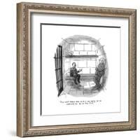 "You won' t believe how much I was paying for an apartment this size in Ne?" - New Yorker Cartoon-James Mulligan-Framed Premium Giclee Print