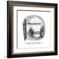 "You won' t believe how much I was paying for an apartment this size in Ne?" - New Yorker Cartoon-James Mulligan-Framed Premium Giclee Print