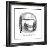 "You won' t believe how much I was paying for an apartment this size in Ne?" - New Yorker Cartoon-James Mulligan-Framed Premium Giclee Print