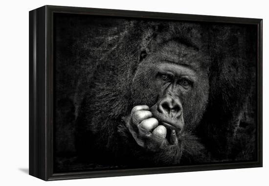 YOU ....-Antje Wenner-Braun-Framed Premier Image Canvas