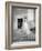 Young Adult Female in Long Wedding Dress Standing on Steps-Steven Boone-Framed Photographic Print