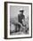 Young African American Sharecropper Woman Picking Peas in a Field on Farm-Andreas Feininger-Framed Photographic Print