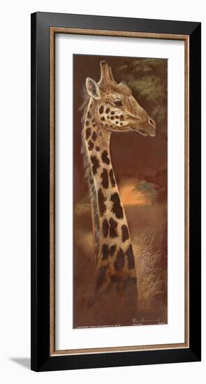 Young and Curious-Ruane Manning-Framed Art Print