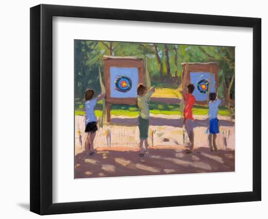 Young Archers, 2012-Andrew Macara-Framed Giclee Print