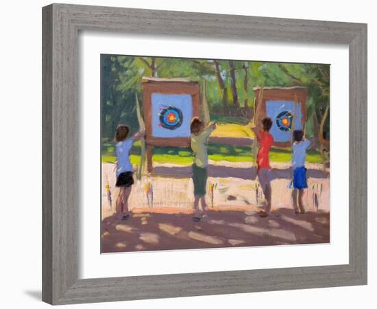 Young Archers, 2012-Andrew Macara-Framed Giclee Print