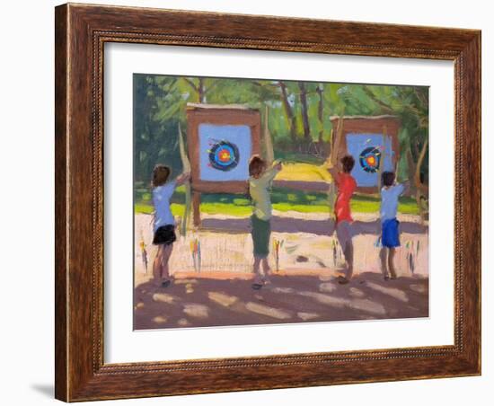 Young Archers, 2012-Andrew Macara-Framed Giclee Print