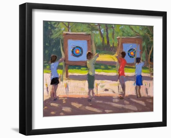 Young Archers, 2012-Andrew Macara-Framed Giclee Print