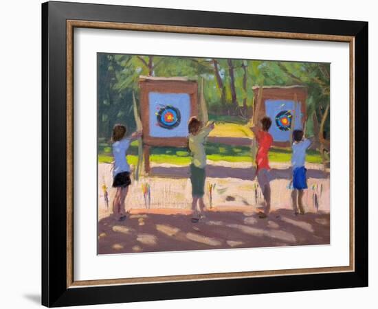 Young Archers, 2012-Andrew Macara-Framed Giclee Print